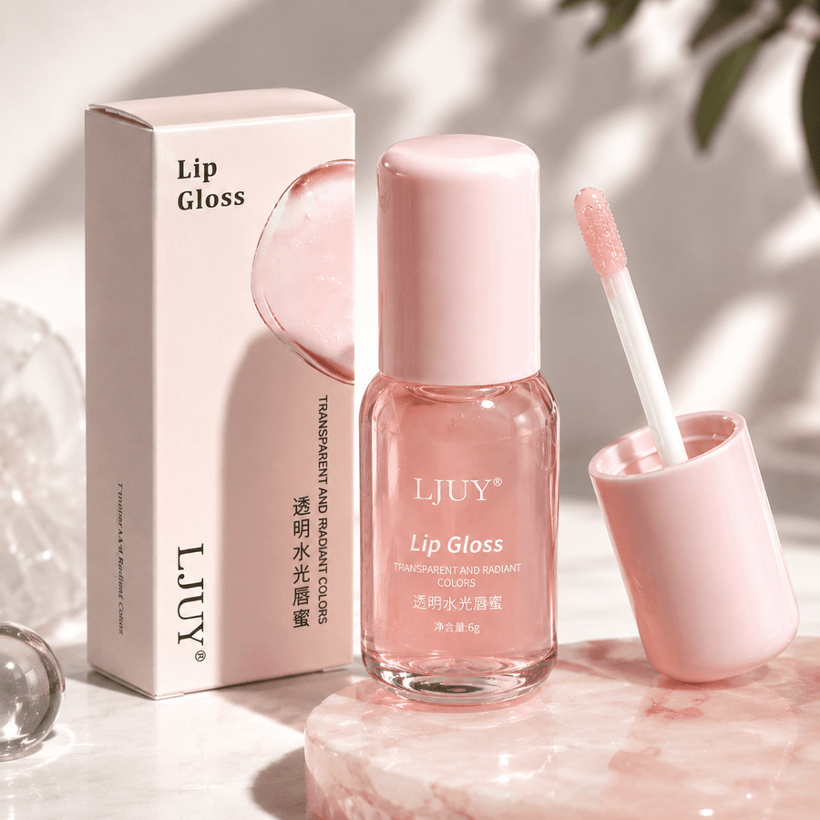 LJY Hydrating Pink Lip Gloss - Lushora beauty