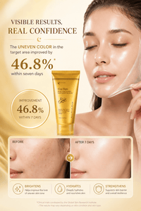 Turmeric Collagen Tear-Off Mask (With Scraper) Gentle Cleansing Moisturizing Nourishing - Lushora beauty