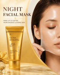 Turmeric Collagen Tear-Off Mask (With Scraper) Gentle Cleansing Moisturizing Nourishing - Lushora beauty