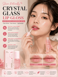 LJY Hydrating Pink Lip Gloss - Lushora beauty