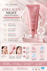 Lushora Collagen Night Wrapping Mask - Lushora beauty